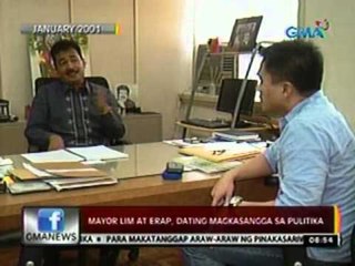 24 Oras: Mayor Lim at Erap, dating magkasangga sa pulitika jun