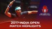 2017 India Open Highlights: Achanta Sharath Kamal vs Paul Drinkhall (1/4)