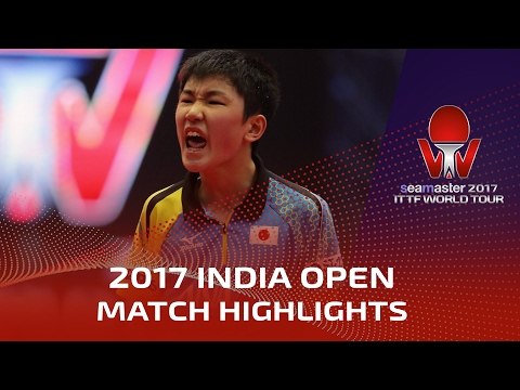 2017 India Open Highlights: Tomokazu Harimoto vs Alvaro Robles (R32)