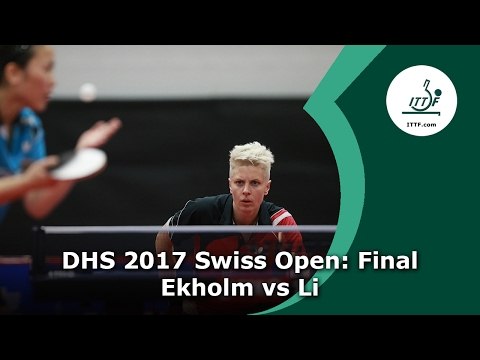 DHS 2017 Swiss Open Final: Ekholm vs Li