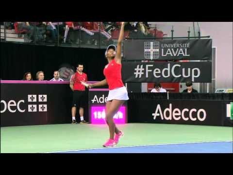 Highlights: Karolina Pliskova (CZE) d. Francoise Abanda (CAN)