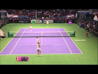 Highlights: Begu/Niculescu (ROU) v Medina Garrigues/Muguruza (ESP)