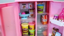 Play Doh Ice Cream Maker & Food Refrigerator, Playdough Toys 플레이도우 아이스크림 만들기 냉장고 와 뽀로로 장난감