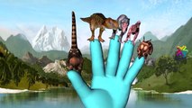 Mega Dinosaurs Vs Snake Attacks | Dinosaurs Animals Finger Family Nursery Rhymes for Child