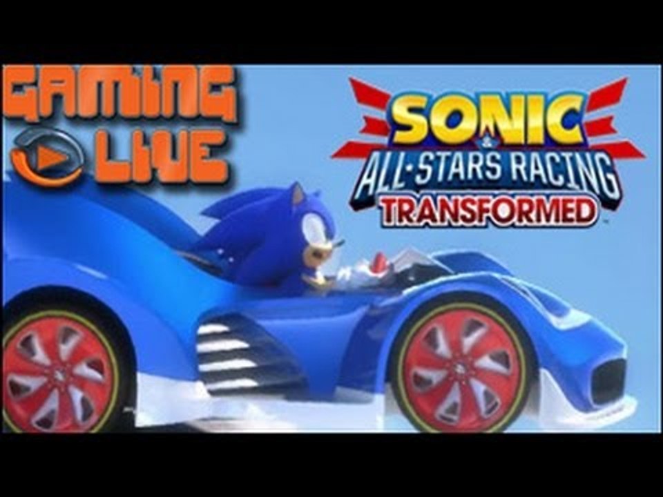 GAMING LIVE PS3 - Sonic & All Stars Racing Transformed - Jeuxvideo.com