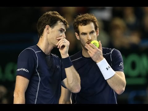 Highlights: Andy Murray/Jamie Murray (GBR) v Yoshihito Nishioka/Yasutaka Uchiyama (JPN)