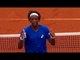 Gael Monfils (FRA) wins the opening rubber against Canada