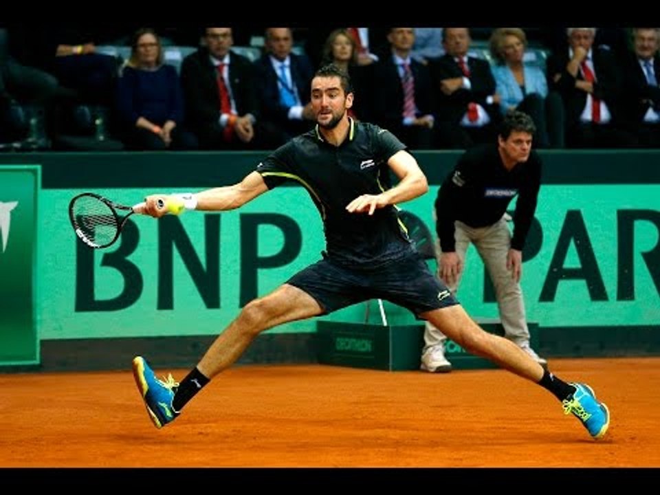 Highlights: Kimmer Coppejans (BEL) v Marin Cilic (CRO)