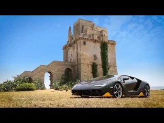 Lamborghini Centenario en movimiento por primera vez en Nardò Technical Center