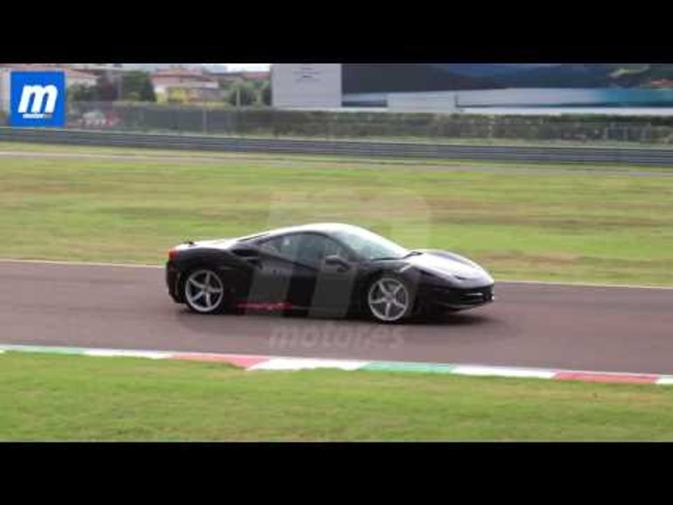 Ferrari 488 GTB KERS mule spied