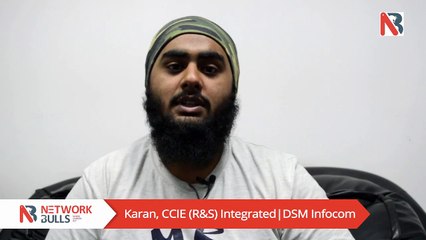 Karan Speaks about Network Bulls CCIE R&S Training & Job Placements