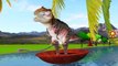Dinosaurs Finger Family Nursery Rhymes | Wheels On The Bus Go Round And Round Hot Cross Bu