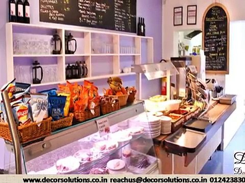 Modern Cafe-Restaurant interior designers Delhi-Noida-Gurgaon, India