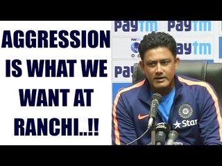 India vs Australia: Virat brigade gets go ahead to show aggression from Kumble | Oneindia News