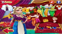 Disney Princess Frozen Elsa Hot Date - Elsa and Jack Frost Dress Up and Make Up Game for K