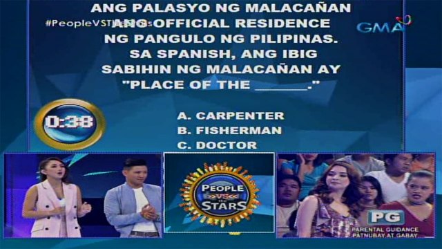People vs the Stars: Ano ang ibig sabihin ng Malacañan sa Spanish?