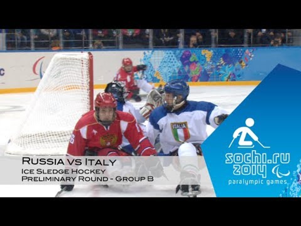 Russia vs Italy highlights | Ice sledge hockey | Sochi 2014 Paralympic Winter Games
