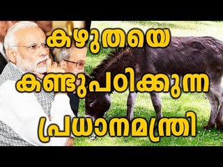 Prime Minister Narendra Modi Inspired By Donkey | Oneindia Malayalam