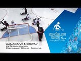 Canada vs Norway highlights | Ice sledge hockey | Sochi 2014 ParalympicWinter Games