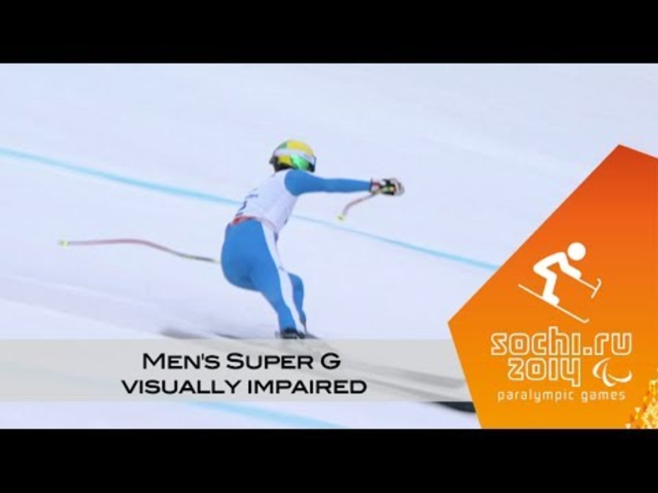 Men's Super-G visually impaired | Alpine skiing | Sochi 2014Paralympics Winter Games