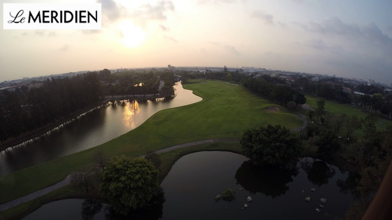 Sunrise from Le Méridien Suvarnabhumi, Bangkok Golf Resort & Spa