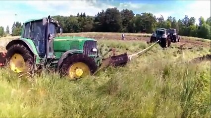 Tratores e Caminhões Na Lama, Compilação de Maquinaria Pesada