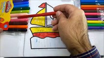 Colouring page | Colouring pages for kids | Learn colors | The LuvBugz