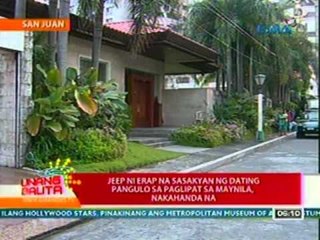 UB: Jeep ni Erap na sasakyan ng dating pangulo sa paglipat sa Maynila, nakahanda na