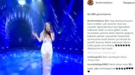 İbrahim Tatlıses 'O Ses İsrail'de Şarkısının Birincilik Getirmesine Çok Mutlu Oldu