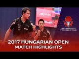 2017 Hungarian Open Highlights: Fang Bo/Zhou Yu vs Hugo Calderano/Gustavo Tsuboi (Final)