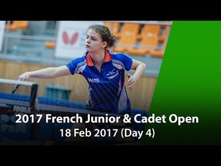 2017 ITTF French Junior & Cadet Open - Day 4