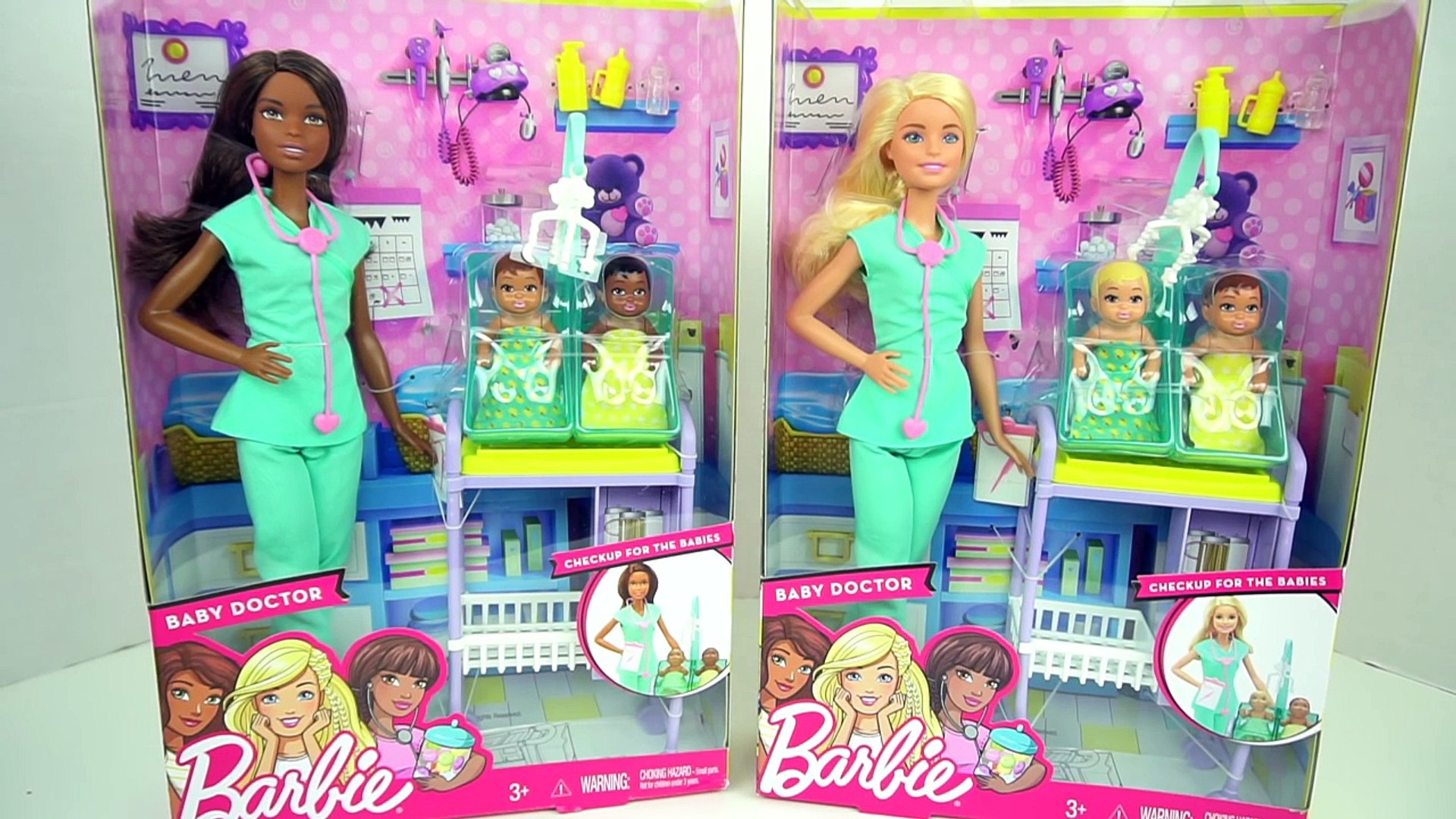 Barbie Cuida a la Paciente Katie - Hospital de Barbie Doctora y Enfermera - Juguetes de Ba – Видео Dailymotion