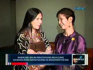 Saksi: 2011 CNN Hero Robin Lim, binigyang pagkilala sa Senado