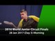 2016 ITTF World Junior Circuit Finals - Day 3 (Morning)