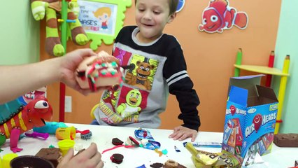 Chases Corner - SCARY DENTIST   GIANT CANDY! PLAYDOH FNAF DOCTOR DRILL