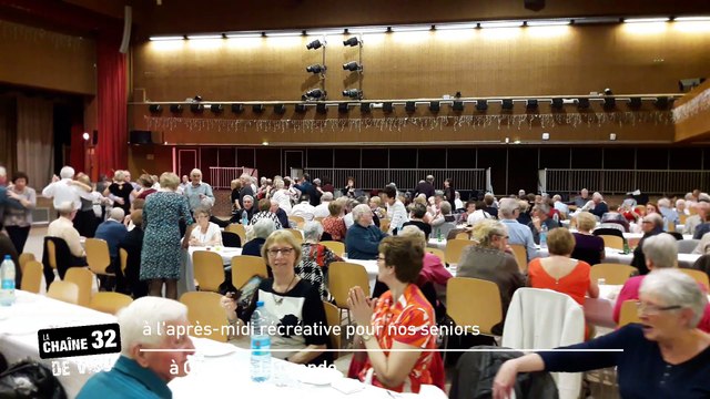 A l'après-midi récréative pour nos seniors à Cappelle la Grande