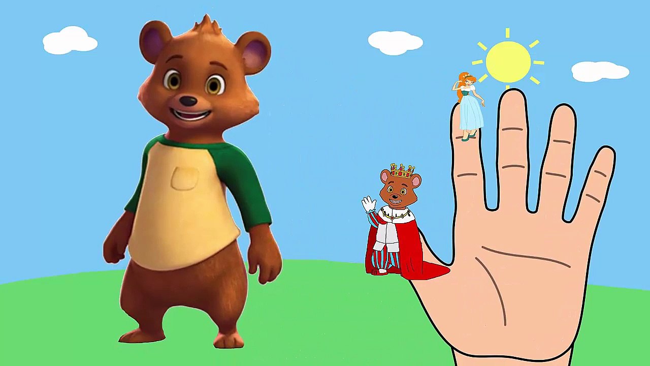Finger Family Goldie and Bear Nursery Rhymes