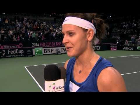 2014 Fed Cup Final | Official Fed Cup Lucie Safarova Rubber 2 Interview