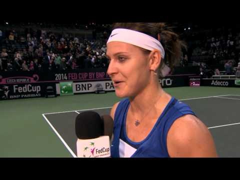 2014 Fed Cup Final | Official Fed Cup Lucie Safarova Rubber 2 Interview