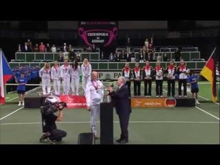 2014 Fed Cup Final | Highlights Petra Kvitova (CZE) v Angelique Kerber (GER)