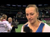 2014 Fed Cup Final | Official Fed Cup - Petra Kvitova interview after winning 2014 Fed Cup
