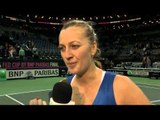 2014 Fed Cup Final | Official Fed Cup Petra Kvitova Rubber 1 Interview