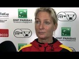 2014 Fed Cup Final | Official Fed Cup - Interview Barbara RITTNER GERMAN CAPTAIN