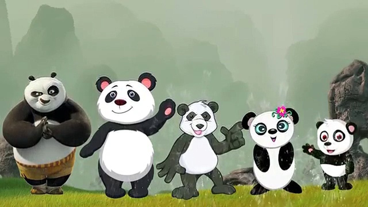 Panda Finger Family | Nursery Rhymes