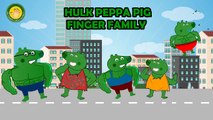 #HULK PEPPA PIG Finger Family Song | SUPERHEROES Nursery Rhyme and More