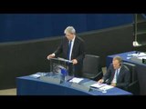 Strasburgo - Gentiloni interviene al Parlamento europeo (15.03.17)