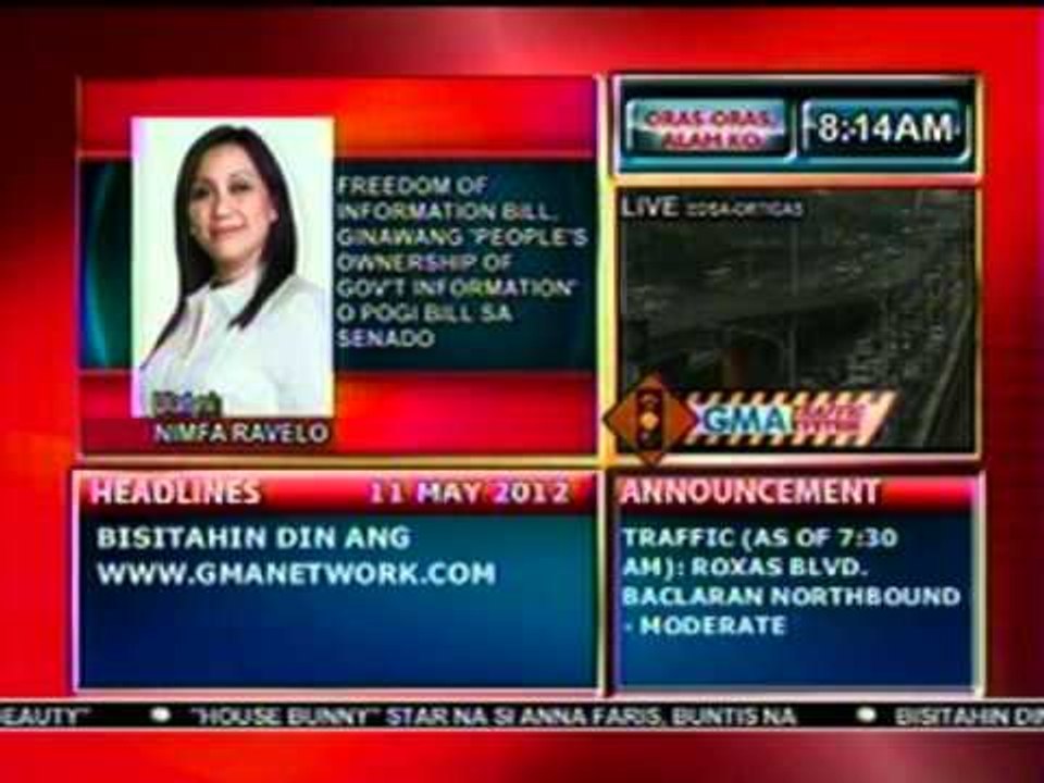 Freedom of information bill, ginawang 'People's...