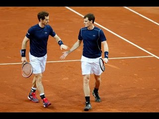 Great Britain wins the opening doubles set