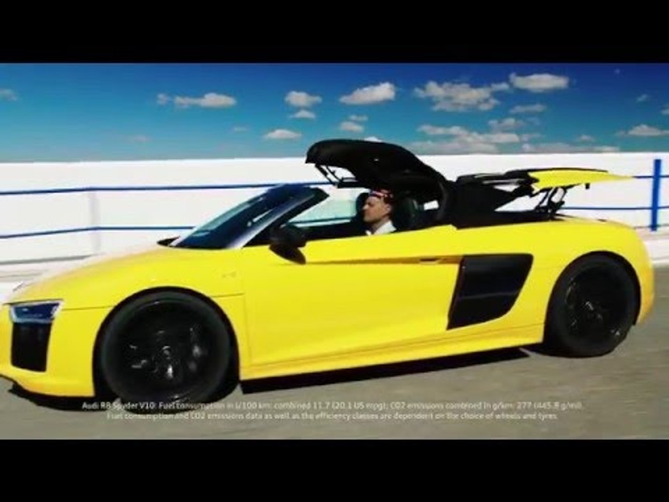 Audi R8 Spyder 2016 Trailer