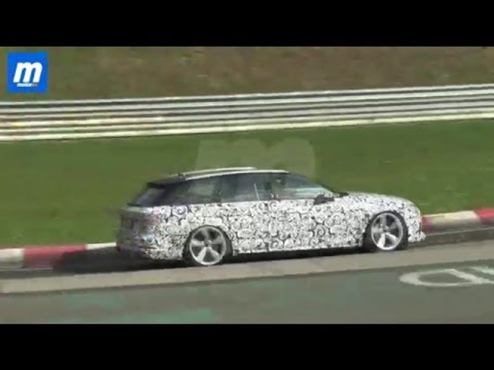 Audi RS4 Avant 2017 spy video